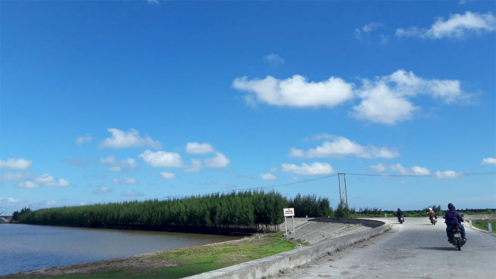 Đường đến Cồn Vành 